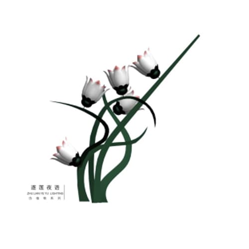 新品照明路灯 - 逐莲夜语